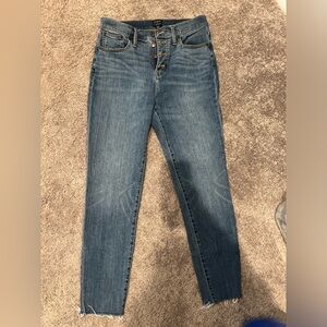 Women’s J crew high rise skinny jeans